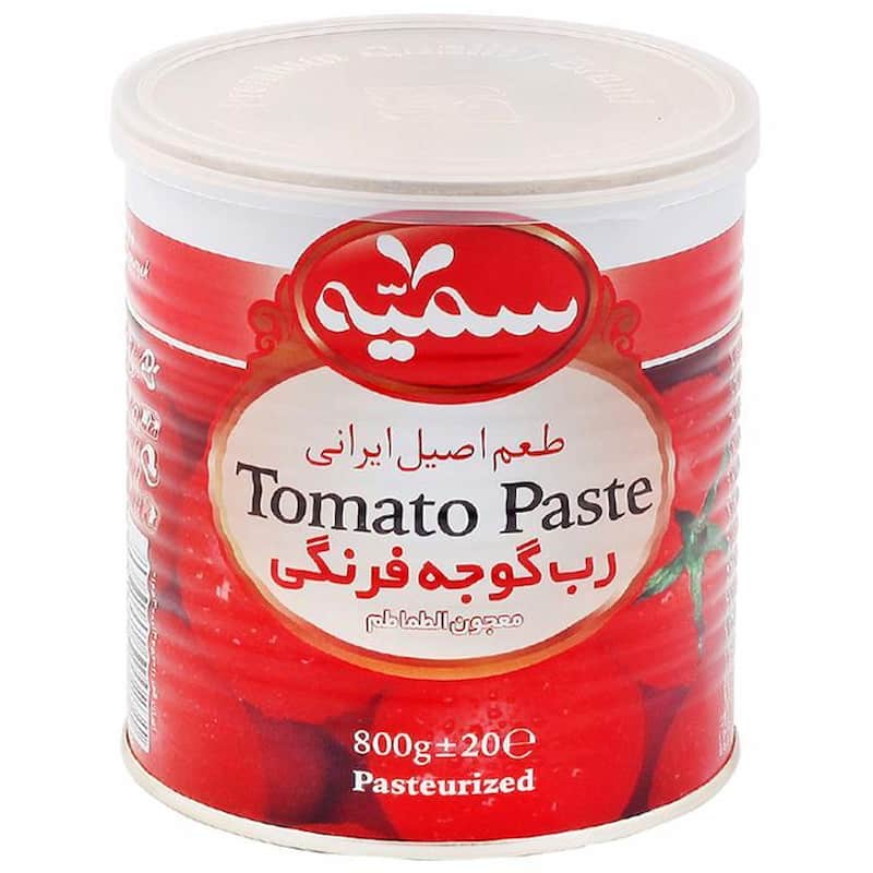 رب گوجه فرنگی سمیه با طعم اصیل و غلظت مناسب